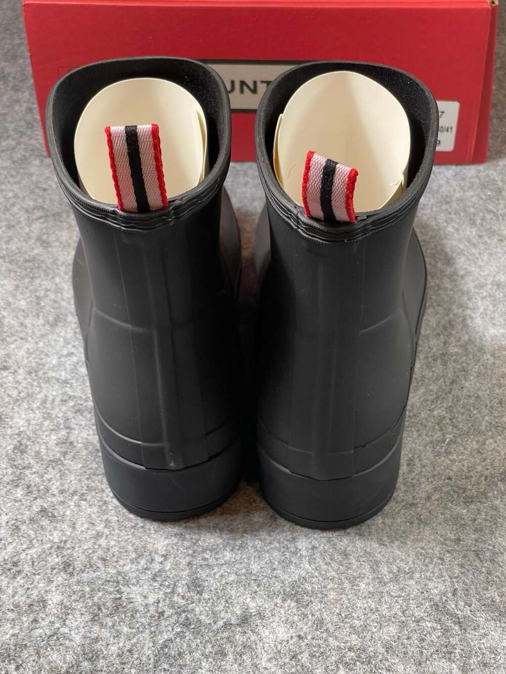 Hunter Play Short Boot Size 9 Black Rain Boots - Picture 4 of 8
